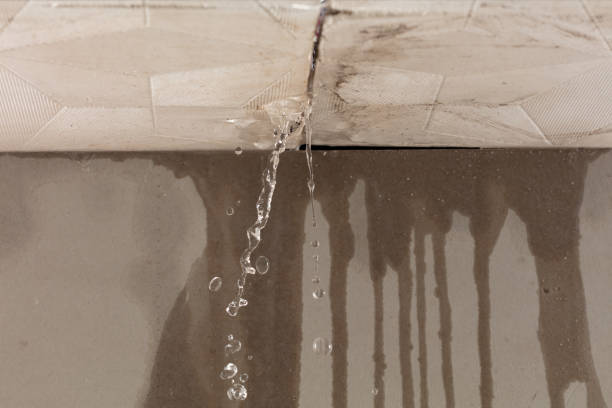 Professional Burst Pipe Cleanup technician working in Brownsville, PA